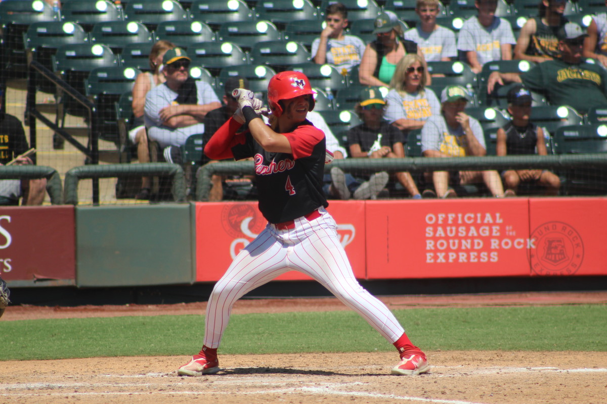 Boyd Maypearl 3A UIL state semifinals Texas baseball playoffs 060923 Andrew McCulloch 73